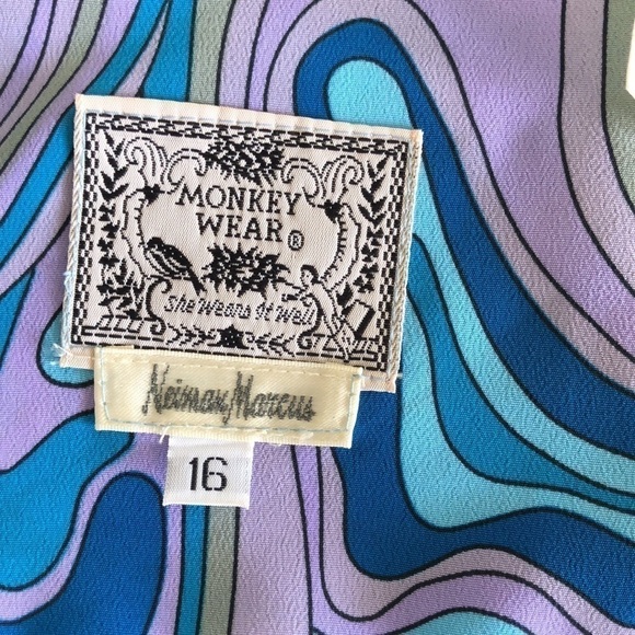 Vintage Print Halter - Picture 5 of 6